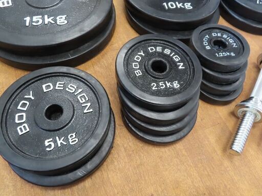 ♪BODY DESIGN/ボディデザイン ウェイト90kg バーベル ダンベル♪ ♪BODY DESIGN/ボディデザイン ウェイト90kg バーベル ダンベル♪