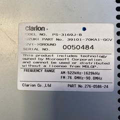 ワゴンＲ純正オーディオの画像