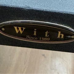 【値下げしました】☆ドリーム荒牧店‪☆ジモティー割引有‪☆ with/ﾀﾞｲﾆﾝｸﾞﾃｰﾌﾞﾙ/BLKの画像