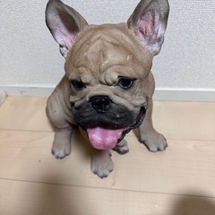 犬の置き物の画像