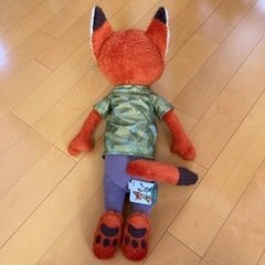 【新品・タグ付き】Disney ★ ズートピア　ギガジャンボぬいぐるみ　人気の画像