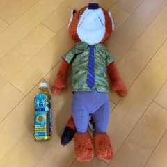 【新品・タグ付き】Disney ★ ズートピア　ギガジャンボぬいぐるみ　人気の画像