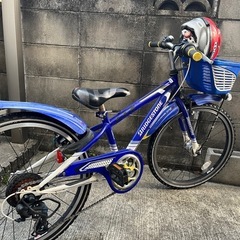 決まりました子ども自転車　ヘルメット