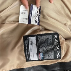 KADOYA ライダースジャケットの画像
