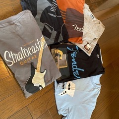 希少廃番fenderコラボ Tシャツ6枚セットUNIQLOギター...