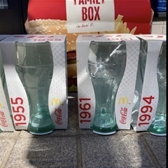 マクドナルド　コカコーラ　コラボ　グラスセットの画像