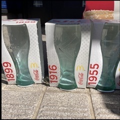 マクドナルド　コカコーラ　コラボ　グラスセットの画像