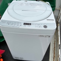 シャープ　洗濯機　ES-GE7E 2021年製　中古品