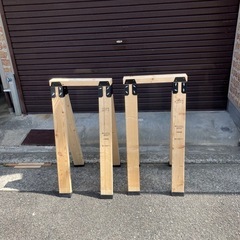 ソーホース 2×4材取り外し可能作業台【大人気】の画像