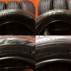 BS BRIDGESTONE BLIZZAK VRX2 205/60R16 16インチ スタッドレス 4本 21年製 ステップワゴン ヴォクシー プレマシー等　(KTH212)の画像