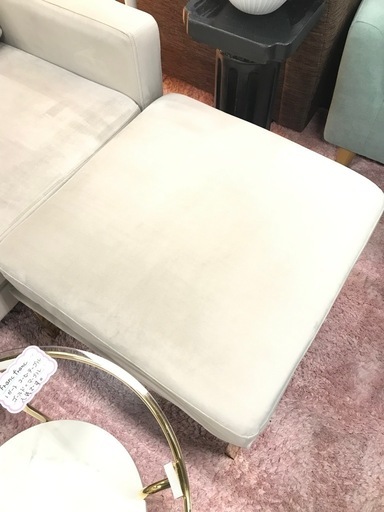 Franc franc 2人掛けソファーオットマン付き スプラン
