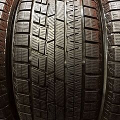【走行短め】YOKOHAMA ice GUARD iG60 255/45R18 18インチ スタッドレス 4本 ベンツ/CL/Sクラス BMW/7シリーズ等　(VTK162)の画像