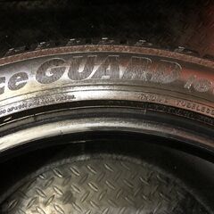 【走行短め】YOKOHAMA ice GUARD iG60 255/45R18 18インチ スタッドレス 4本 ベンツ/CL/Sクラス BMW/7シリーズ等　(VTK162)の画像