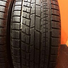 【走行短め】YOKOHAMA ice GUARD iG60 255/45R18 18インチ スタッドレス 4本 ベンツ/CL/Sクラス BMW/7シリーズ等　(VTK162)の画像