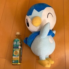 ポケットモンスター ★ ほぺぴた　めちゃでかポッチャマぬいぐるみ　ぬいぐるみの画像