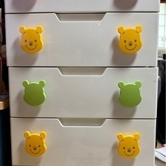 可愛いプーさんのチェスト☆

