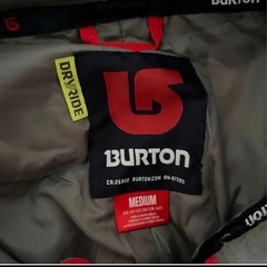 上下セットBurton バートン キッズ M129-135 スノーボードジャケット パンツ136-147パッドスパッツの画像