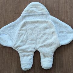 ベビーおくるみ 赤ちゃん用ボアフリース防寒