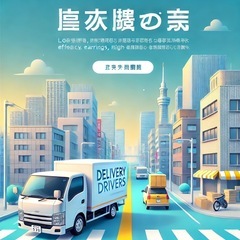 【群馬全域】【業務拡大につき大募集】 🚚 軽貨物ドライバー募集 📦 未経験大歓迎！の画像