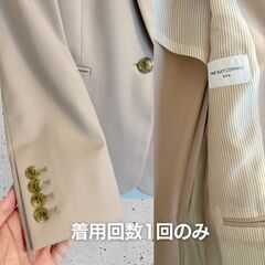 新品同様！スーツカンパニー♡ピンクベージュスーツ上下♡入学式♡営業の画像
