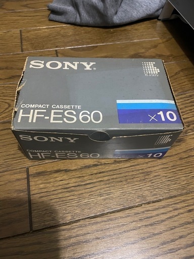 SONY カセットテープ　8本セット　外箱付き　HF-ES60 レトロ　保管品　往復60分　TYPE1