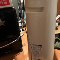 缶ビール製氷@温冷機と空気清浄加湿器の画像