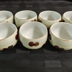 🉐🉐🉐5/30(金)までの取引→💴100🌼湯のみ7客セット【美品...