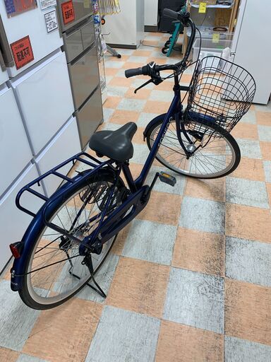 ノーパンク自転車 SOSIEGO 26インチ ブルー ※動作チェックOK/現状販売 ノーパンク自転車 SOSIEGO 26インチ ブルー ※動作チェックOK/現状販売