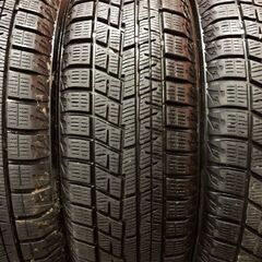 YOKOHAMA ice GUARD iG60 155/65R14 14インチ スタッドレス 4本 21～22年製 モコ フレア ミラジーノ デイズ等　(KTE244)の画像