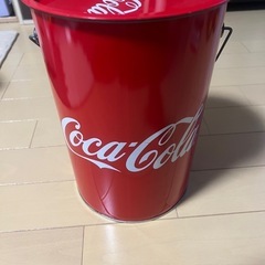Coca-Cola バケツ型容器 赤