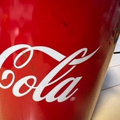 Coca-Cola バケツ型容器 赤の画像