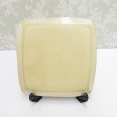 骨董・民芸品 中田明守 桔梗文 飾皿 大皿 絵皿 インテリア 共箱有 【キモノオフ野々市若松店】の画像