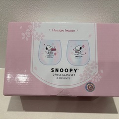 スヌーピーのコップの画像