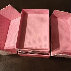 取手付きメイクボックス【子供用】の画像