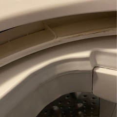 SHARP 全自動洗濯機 ES-GE5D-W（2020年製)の画像