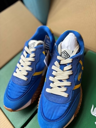 新品　ラコステ　スニーカー　L-SPIN DELUXE 3.0 ブルー