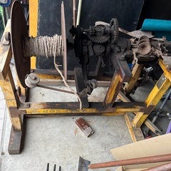 骨董品　縄ない機  ジャンク品の画像