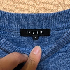 PLST メンズ　Lサイズ　セーターの画像