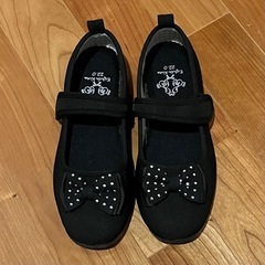 子供用　靴　22㎝　黒