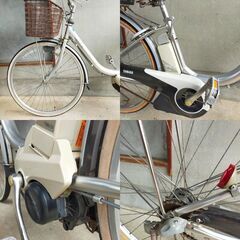 引き渡し完了!![引取限定]ヤマハ PAS 電動 アシスト 自転車_PZ26D_電動自転車 バッテリー難ありの画像