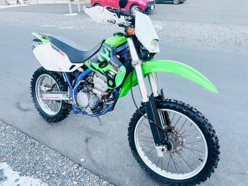 北海道カワサキKLX250 外装美品！走行少ない！タイヤ前後山あり  