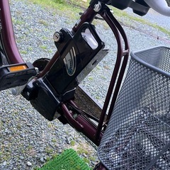 お値下げしました！電動アシスト三輪車の画像
