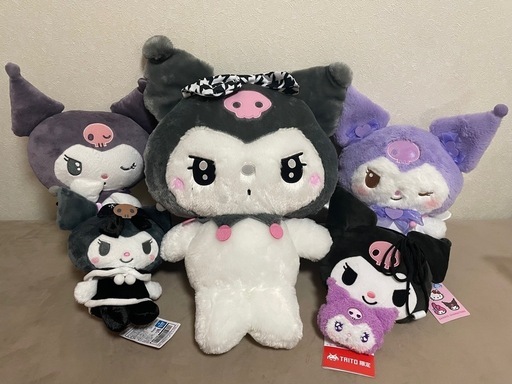 クロミちゃん　ぬいぐるみ7点セット