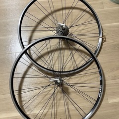 ロードバイク　ホイール前後セット　9sティアグラ