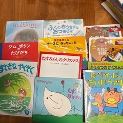 幼児向け絵本17冊、DVD11本の画像