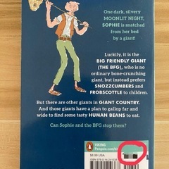 【洋書】Roald Dahl The BFG (Viking)の画像