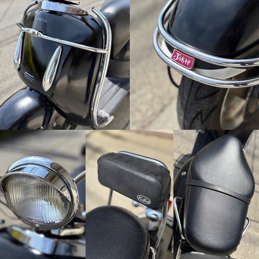 ⭐️ジョーカー90❗️快速2ストモデル⭐️当時物HONDA純正レアパーツ⭐️シート・プラグ・グリップなど新品交換で快調⭐️