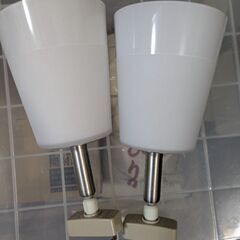 トイレや洗面所用LED照明　2個セット