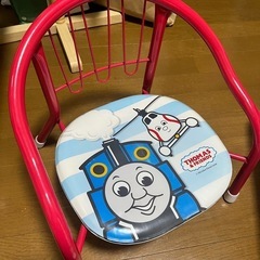 きかんしゃトーマス　静かなパイプイス　子供用　チェア
