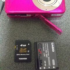 CASIO EXILIM ex-z800デジタルカメラ  チェリーピンクの画像